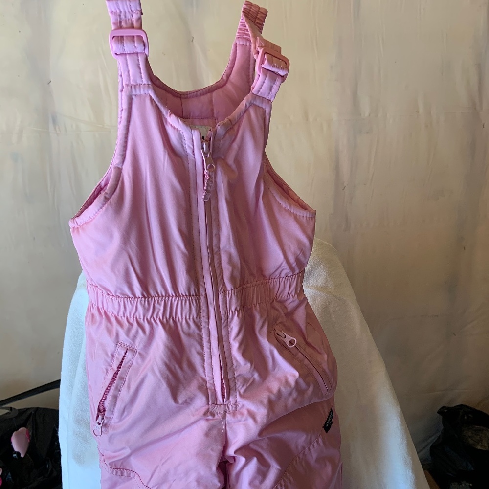 OshKosh B'Gosh Toddler Girl Pink Snowsuit Size 2T